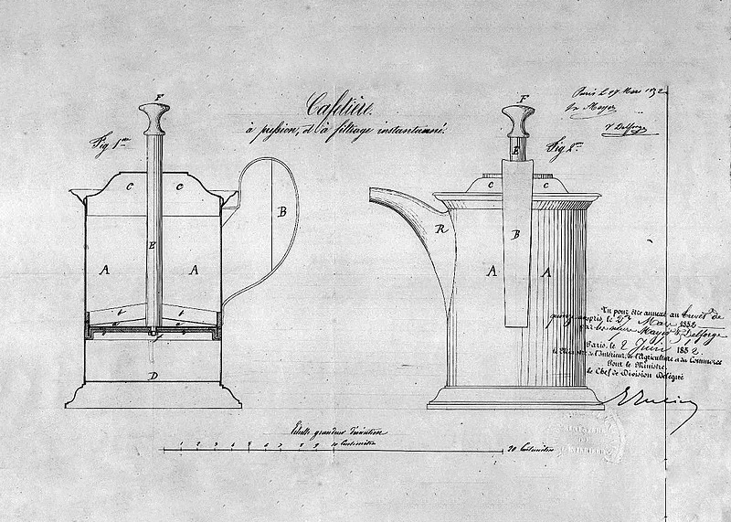 French Press patentas