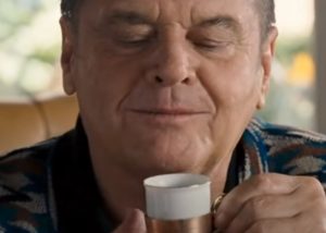 Jack Nicholson ir Kopi Luwak kavos puodelis