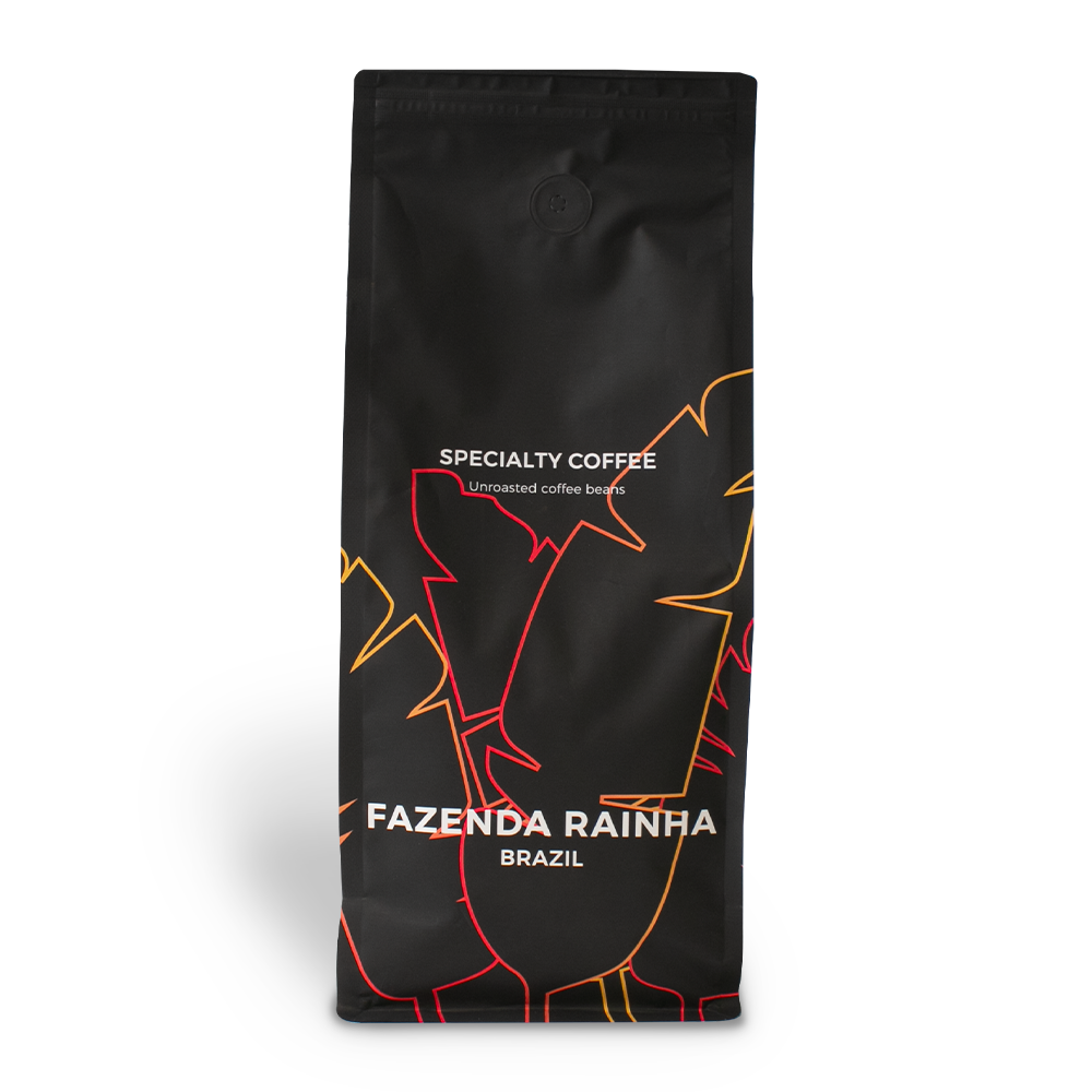 Neskrudintos rūšinės kavos pupelės „Brazil Fazenda Rainha“, 1 kg