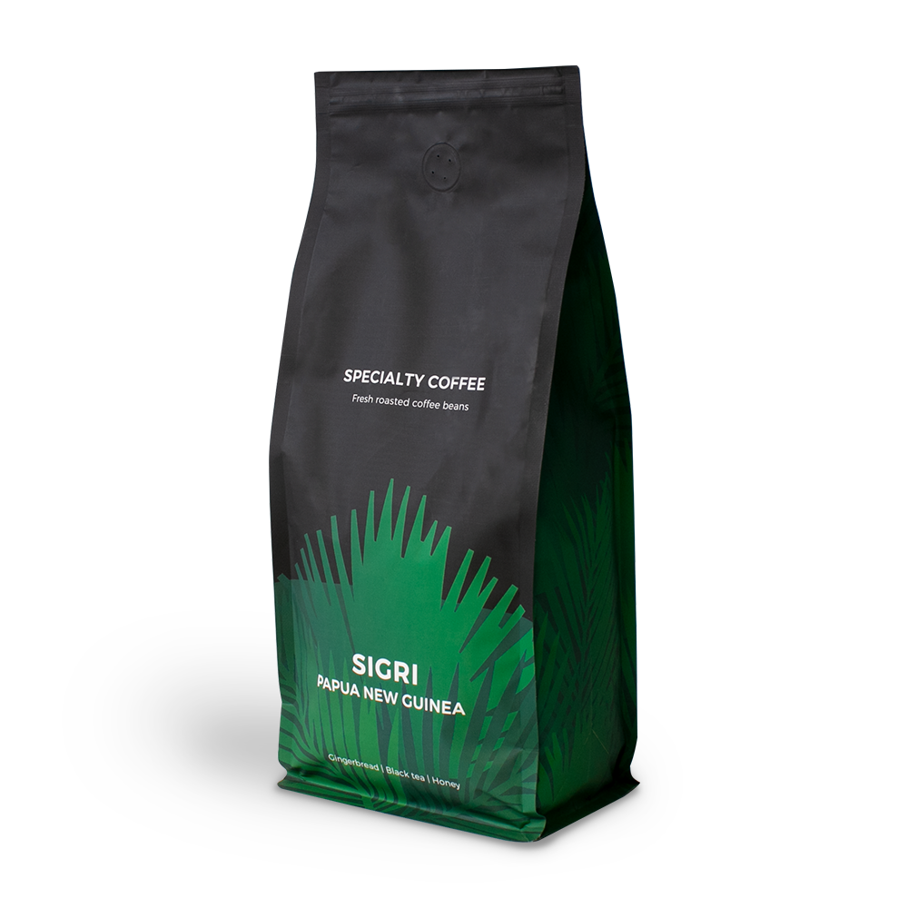 Rūšinės kavos pupelės „Papua New Guinea Sigri“, 1 kg