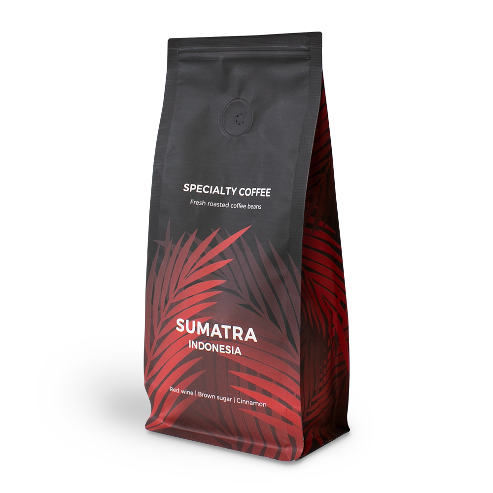 Rūšinės kavos pupelės „Indonesia Sumatra“, 250 g
