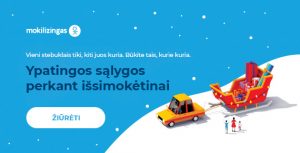 Ypatingos sąlygos perkant išsimokėtinai