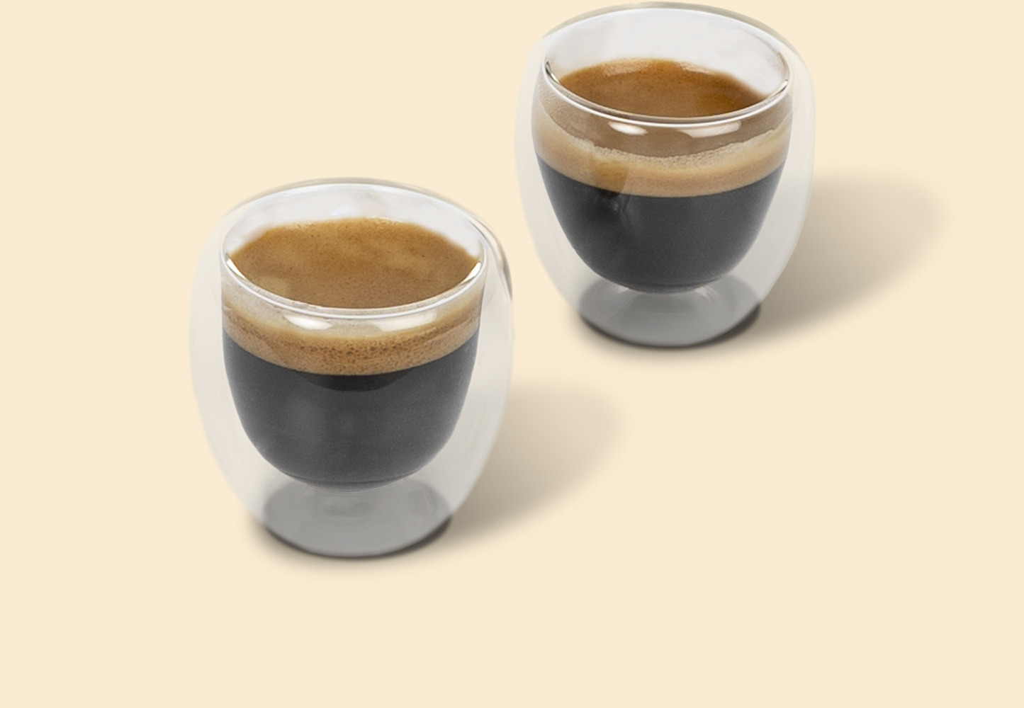 Up to -30% on coffee glasses