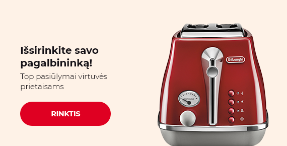Top pasiūlymai virtuvės prietaisams