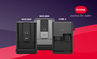 NIVONA Cube ir Nivo kavos aparatai + 4 metų garantija