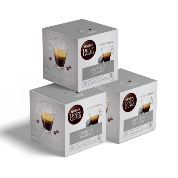 Kavos kapsulės Dolce Gusto® aparatams NESCAFÉ Dolce Gusto „Ristretto Barista“ rinkinys (3x16 kaps.)